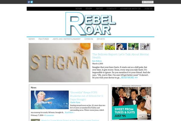 Sno Flex theme site design template sample