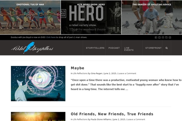 Site using Portfolio Slideshow plugin