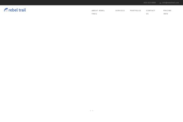 Hazel theme site design template sample