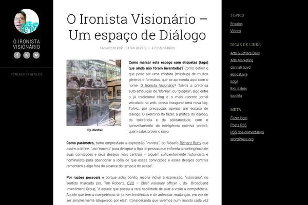 reberbel.com site used Sixteen Nine Pro Theme