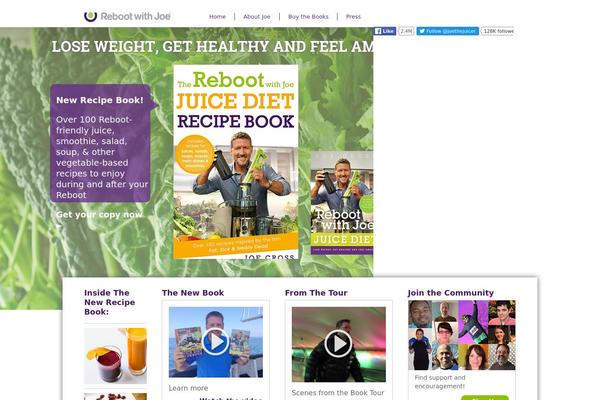 rebootjuicediet.com site used Rebootwithjoe