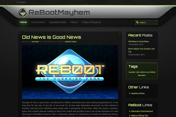 Catalyst theme site design template sample