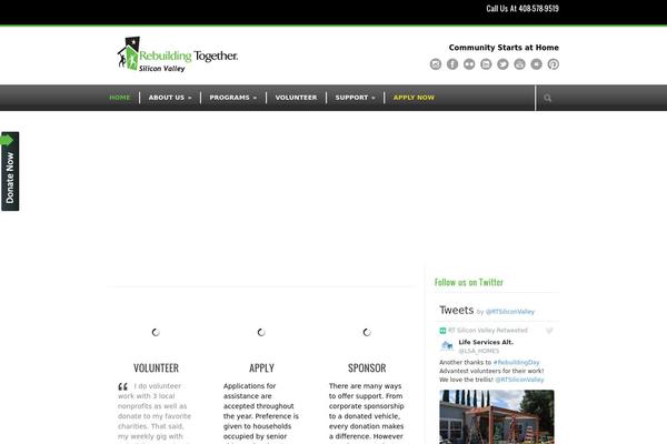 Modernize v3.02 theme site design template sample