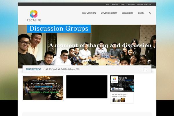 Aidreform theme site design template sample