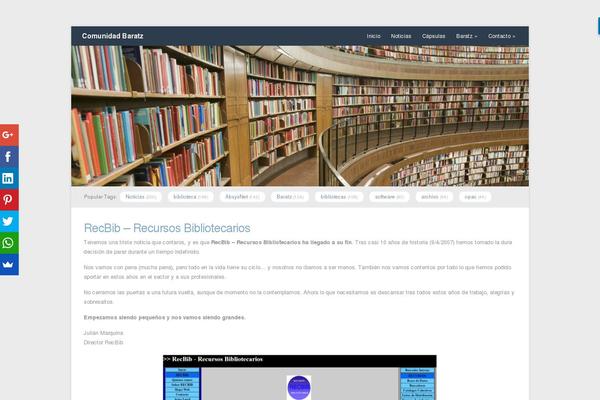 Site using Pinterest RSS Widget plugin