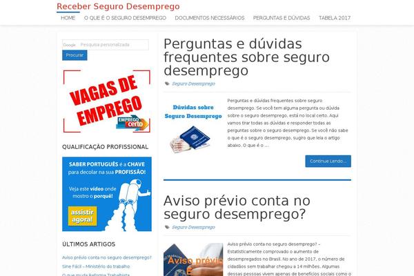 Donovan theme site design template sample