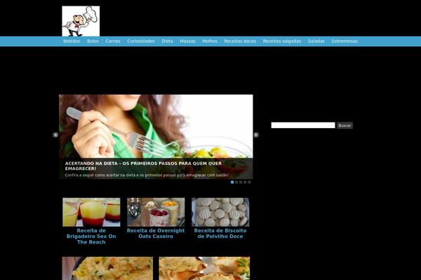 receitas WordPress theme, websites list used receitas theme receitas theme websites examples
