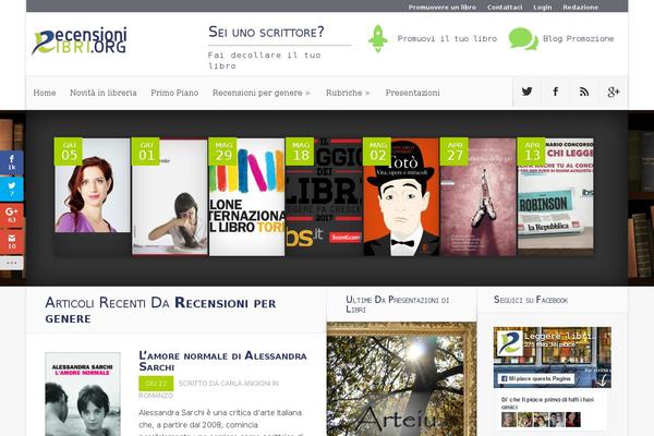 recensionilibri.org site used Nexuschild