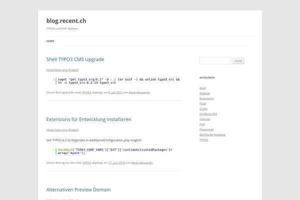 Site using Easy Google Syntax Highlighter plugin