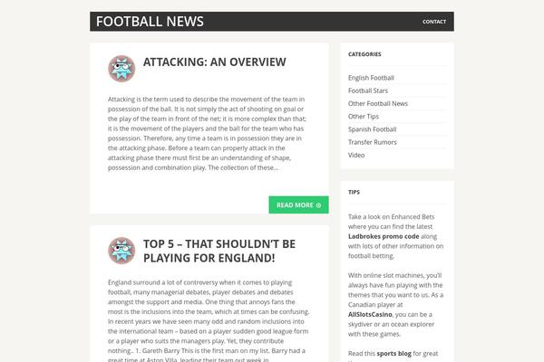 MH Cicero lite theme site design template sample