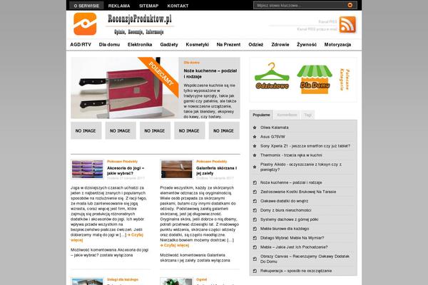recenzjeproduktow.pl site used Cyberfolks