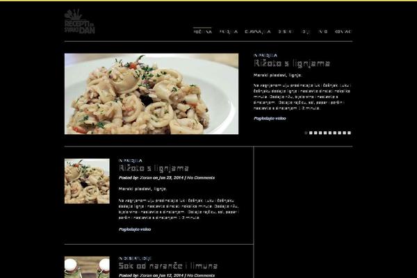 Pure theme site design template sample