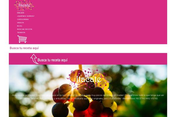 recetario-itacate.com site used Inspirythemes-food-recipes