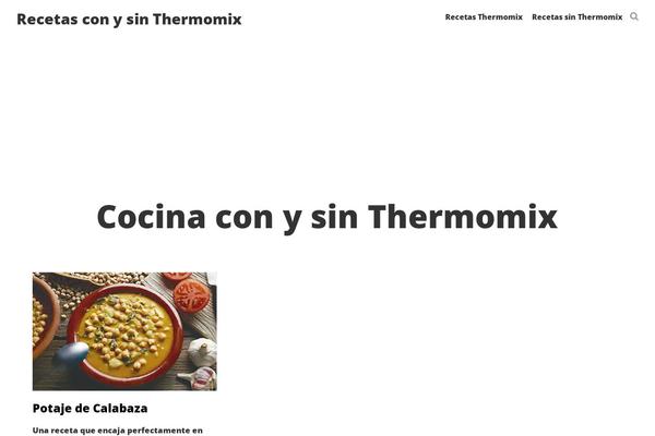 recetasconysinthermomix.com site used Ctheme