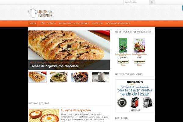 Foodpress theme site design template sample