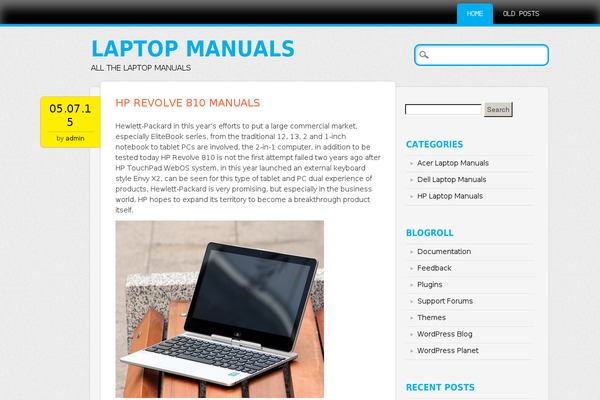 Newsworthy theme site design template sample