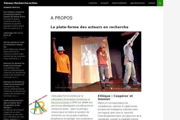 Site using Popularis-extra plugin