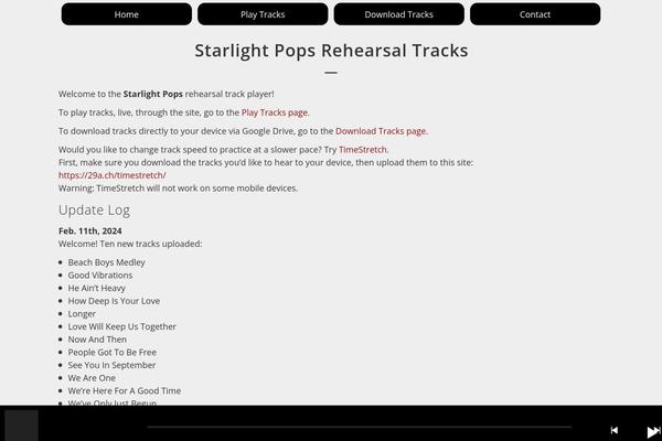 SoundRise theme site design template sample