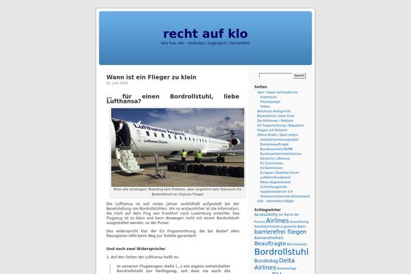 Site using Flickr Gallery plugin