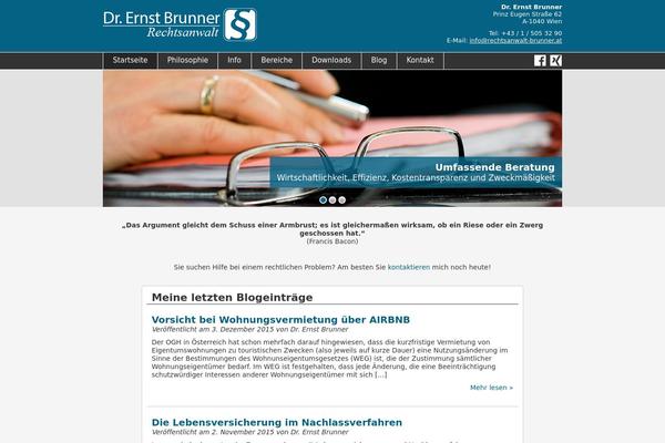 rechtsanwalt-brunner.at site used Brunner