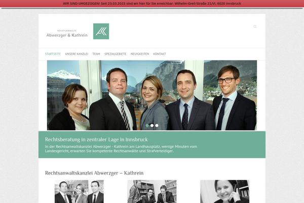 Attitude theme site design template sample