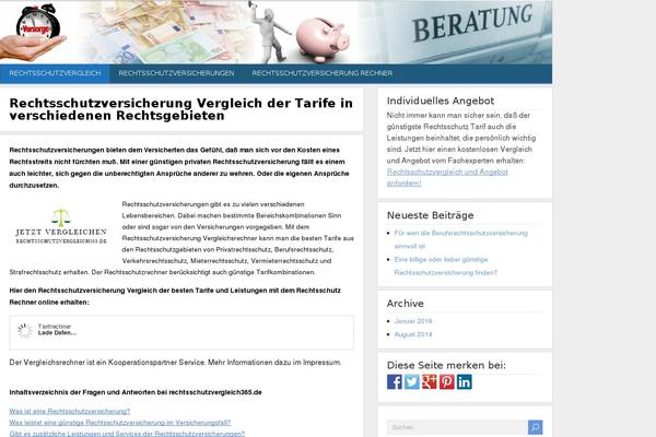 rechtsschutz24h.de site used Shootingstar-premium