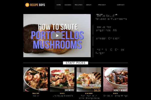 Cassia theme site design template sample