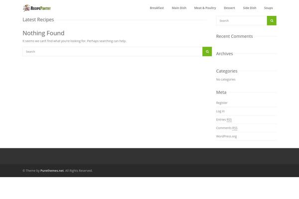 Chow theme site design template sample