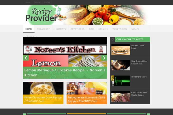 Cape Town theme site design template sample
