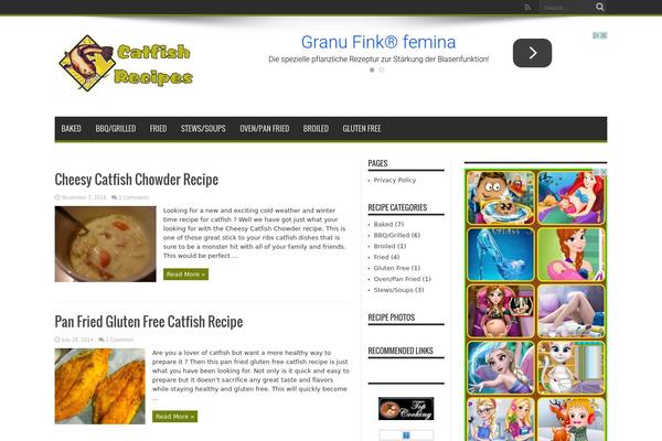 Jarida theme site design template sample