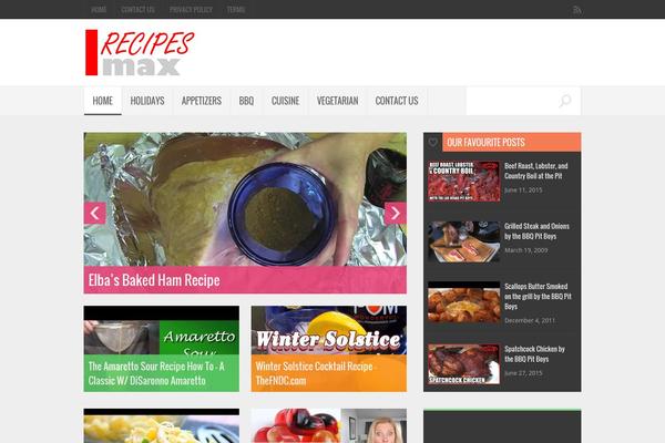 Cape Town theme site design template sample