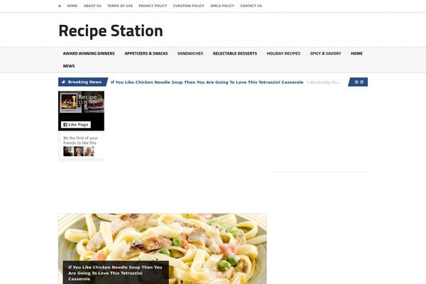 recipestation.com site used Legatus