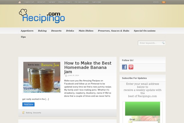 Headlines theme site design template sample
