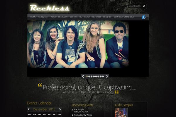 Myband theme site design template sample