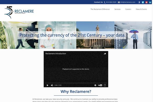 Site using Email Pick Up plugin