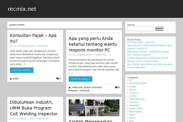 Momentous Lite theme site design template sample