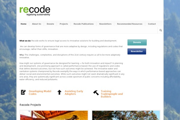 Modernize theme site design template sample