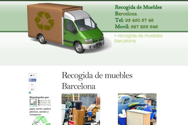 recogidademueblesbarcelona.com site used Theme1068