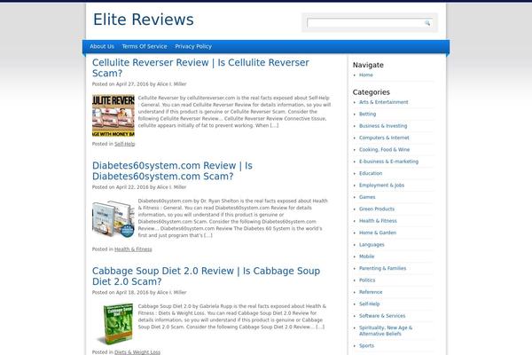 Site using Contact Coldform plugin