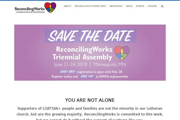 reconcilingworks.org site used Reconcilingworks