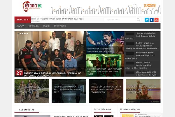 Spraymag theme site design template sample