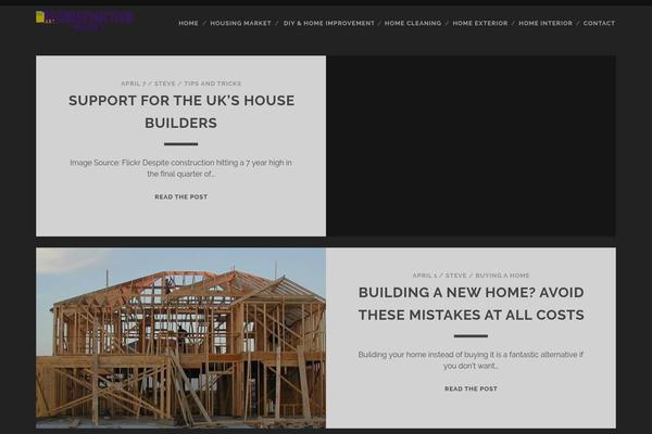 Tracks theme site design template sample