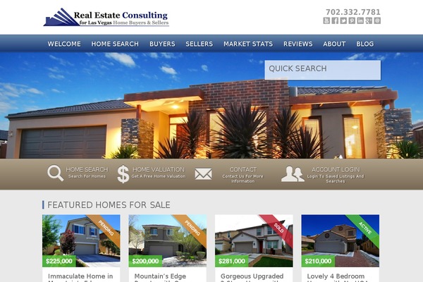Curb Appeal theme site design template sample