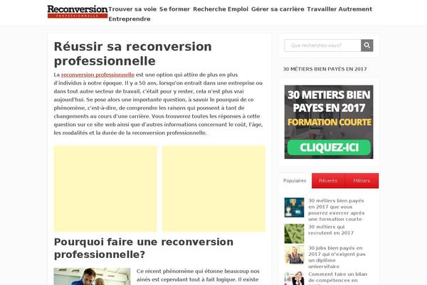KadenceWP theme site design template sample