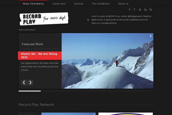 Consultancy theme site design template sample