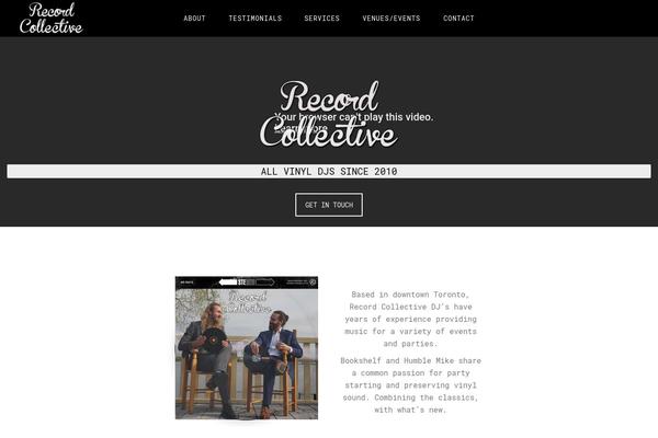 Site using Creedence-music plugin
