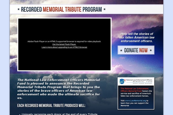 recordedmemorialtribute.com site used Rmt