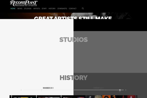 Site using Salient-social plugin