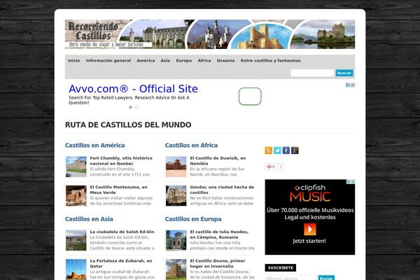 WP-Ellie theme site design template sample
