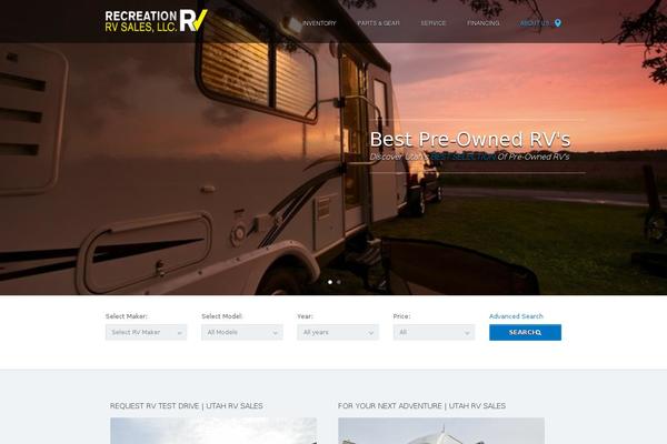 Autotrader theme site design template sample